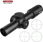 T-Eagle EOS 1.2-6X24 IR Illuminated Short Dot Sight (Red / Green)