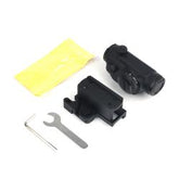 AIMO T1 Red Dot Sight with Low and High Mount (Black / Tan)