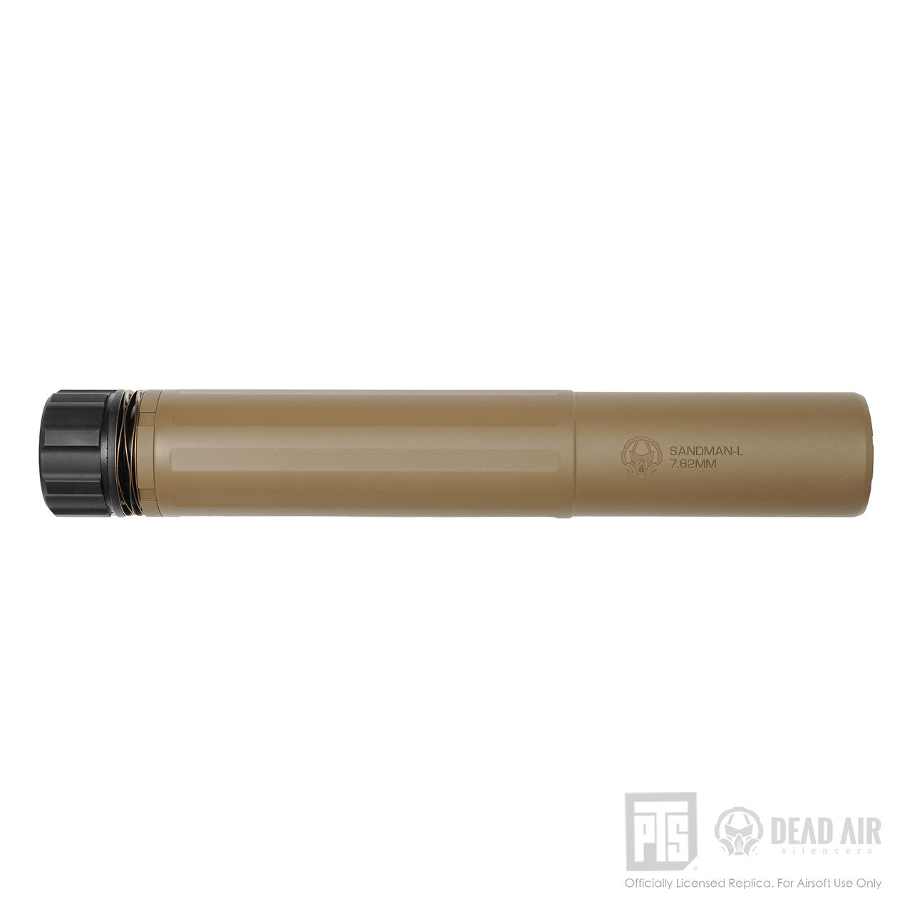 PTS Dead Air Sandman-L Airsoft Suppressor (Black / Tan