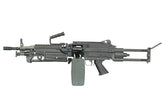 A&K M249 SAW MKII Polymer "Middleweight" AEG LMG w/ Reinforced Gearbox