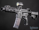 EMG x CYMA CGS Series DD.1102 Daniel Defense Licensed 300 BLK M4 PDW GBBR (Black / Tan / Silver)