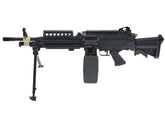A&K M249 SAW MK46 Polymer "Middleweight" AEG LMG w/ Reinforced Gearbox