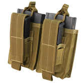 Condor 191040: Double Kangaroo M14 Mag Pouch (Black / Tan / OD Green)