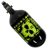HK Army Doom Black/Neon "EXTRA LITE" Carbon Fiber Tank w/ Standard Reg - 80ci / 4500psi