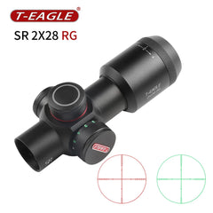 T-Eagle SR 2X28RG Illuminated Fixed Scope Sight (Red / Green)