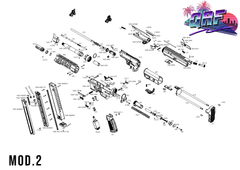 KWA AEG 2.5 QRF MOD.2