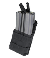 Condor MA42: Single M4 Open-Top Stacker Mag Pouch (Black / Tan / OD Green)