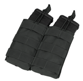 Condor MA19: Double Open-Top M4 Mag Pouch (Black / Tan / OD Green)