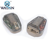 WADSN HEL-Star Gen 3 Helmet Light (Black / DE) (Red Light / Blue Light)