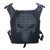 Valken Alpha LC MOLLE Plate Carrier (Black Skull / Tan Skull)