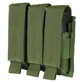 Condor MA52: Triple Pistol Mag Pouch (Black / Tan / OD Green)