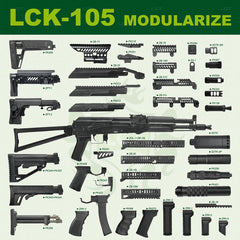 LCT Stamped Steel LCK105 w/ GATE Aster (AK-105)