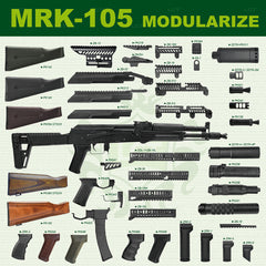LCT Stamped Steel MRK-105 AEG w/ GATE Aster II BT (AK-105)