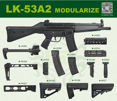 LCT Stamped Steel LK-53A2 / A3 AEG w/ GATE Aster (HK53)