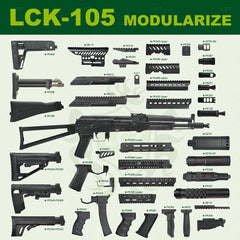 LCT Stamped Steel LCK105 w/ GATE Aster (AK-105)