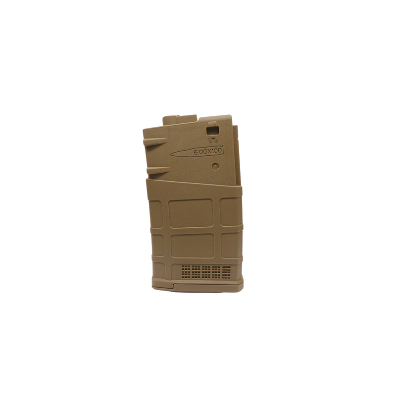 Ares MAG-048 AR308/SR25 130rd Magazine (Black / Tan)