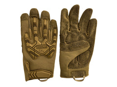 Pyramex Venture Gear Tactical Heavy-Duty Impact Operator Gloves (Black / Tan)