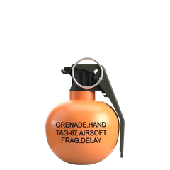 TAGinn TAG-67 Airsoft Hand Grenade (Pack of 6)