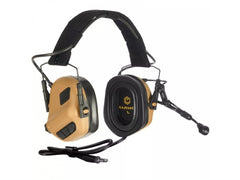 EARMOR M32 PLUS TACTICAL HEADSET (Black / Coyote Brown / Green)