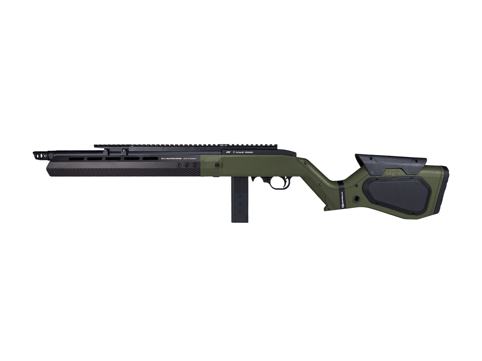 ASG Hera Arms H-22 Special Teams Carbine GBBR (Black / Tan / Green)