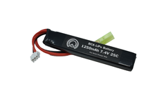 BCA 7.4v 1250mah 25-50C LiPo Battery (M4 Stick)