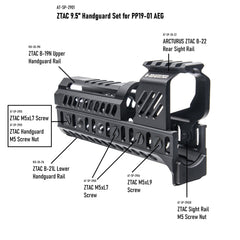 ARCTURUS PP19-01 Vityaz Ztac SP1 CQB AEG FE™ FEATURE ENHANCED AEG