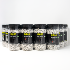 BCA Superior Heavy Airsoft Biodegradable BBs - 2000rd Bottles (0.36g to 0.45g)