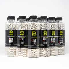 BCA Superior Enhanced Airsoft Biodegradable BBs - 15 Bottles Bulk (0.25g)