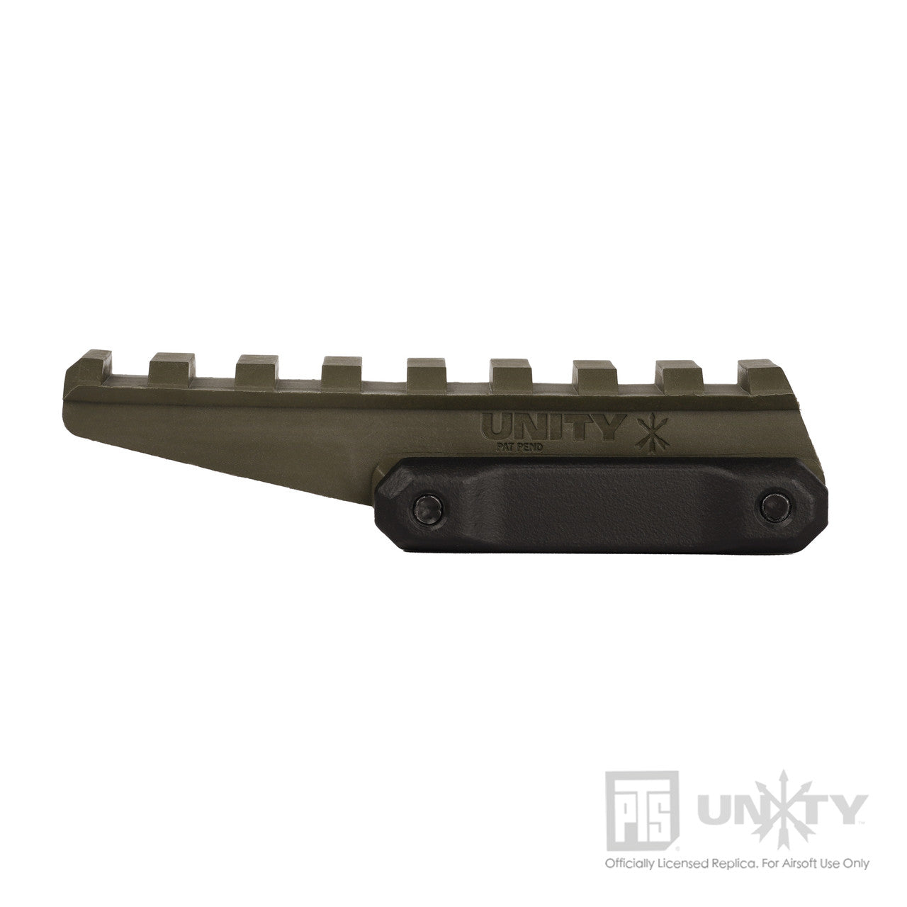 PTS UNITY TACTICAL - FAST OPTIC RISER [Dupont Polymer] (Black / Tan / Green)