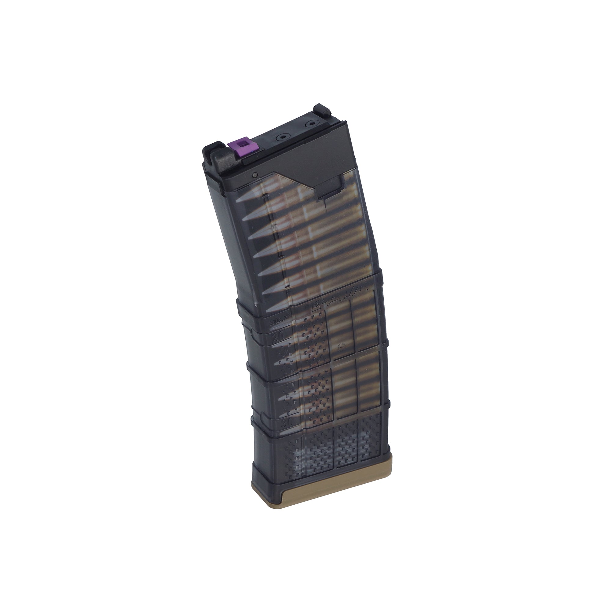 EMG x CYMA CGS 30rd Lancer L5AWM .300BLK-style MWS Gas Magazine