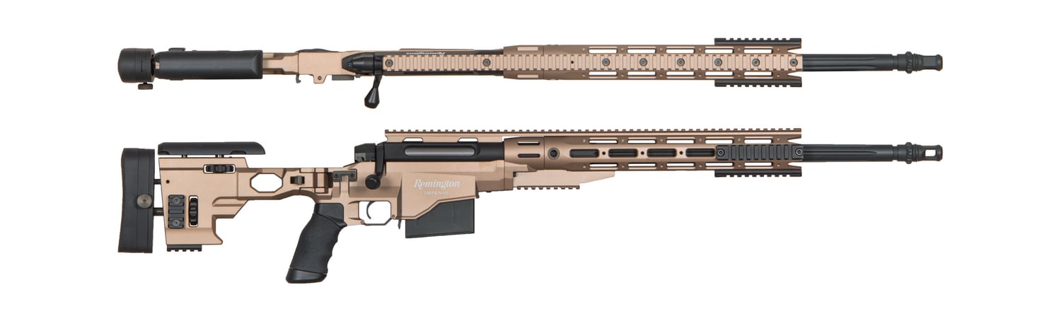 ミジュマル AR Ares Remington Licensed MSR .338 w/ Trademark (Black / Tan