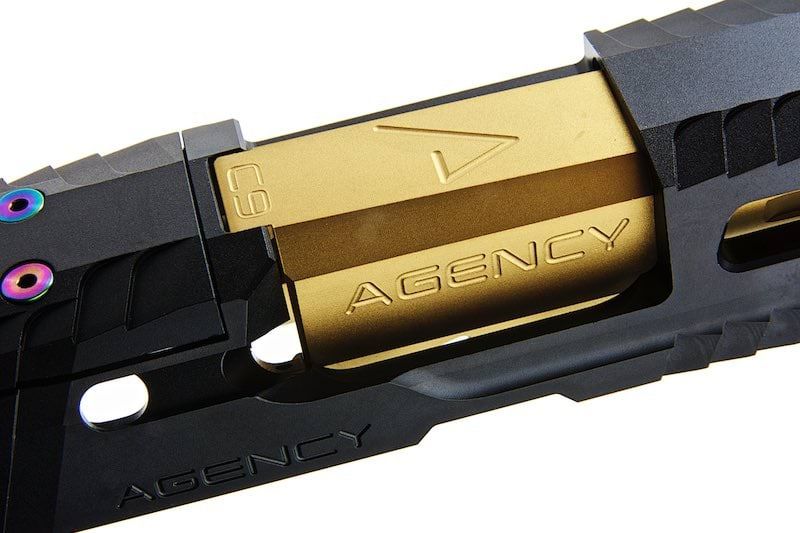 RWA AGENCY ARMS P320 PEACEKEEPER SLIDE SET (Two-Tone Silver / Two-Tone Gold)