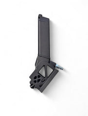 Primary Airsoft Glock HPA M4 Angled Aluminum Skeletonized Adapter w/ Magazine (Black)