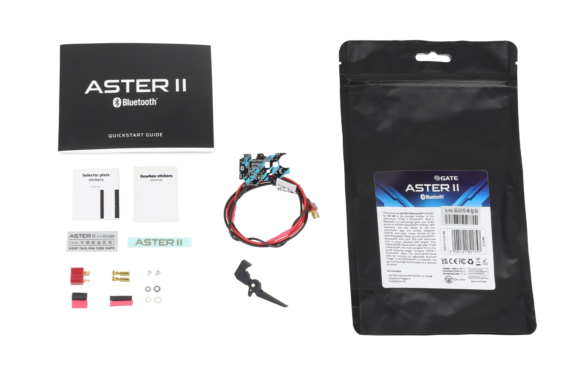 GATE ASTER II Bluetooth EXPERT w/ Adjustable Quantum Trigger