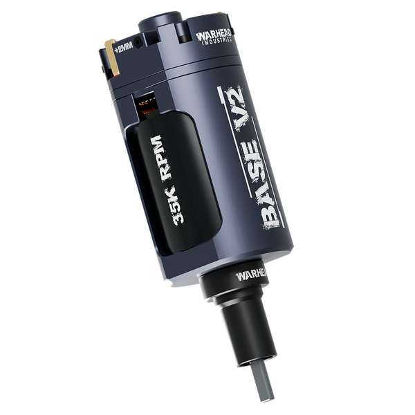 WARHEAD BASE MOTOR 7.4V-11.1V対応 Warhead Industries Brushless CNC Base V2 AEG Motor - Long Shaft