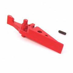 Jefftron M4 Flat CNC Trigger (Black / Red)