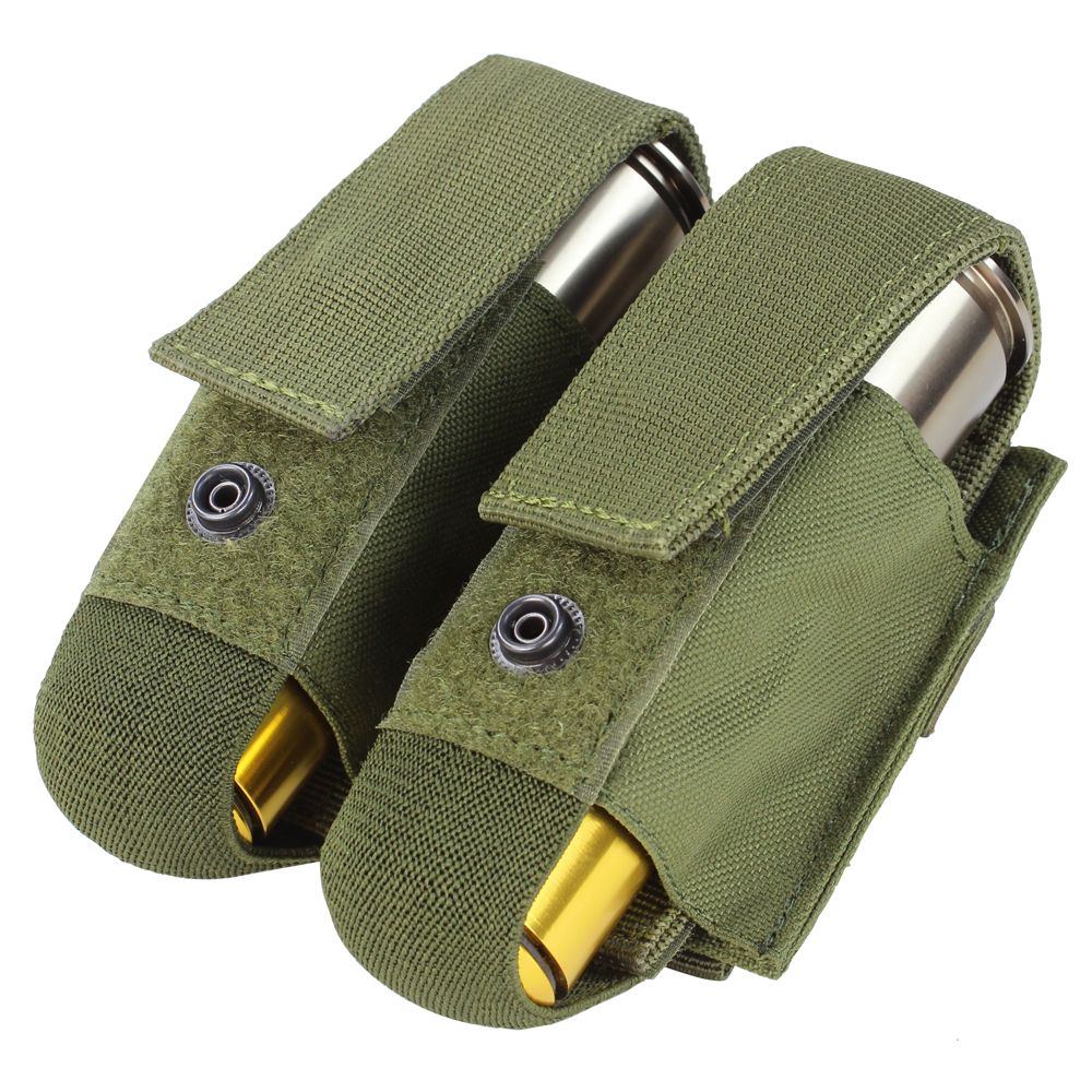 Condor MA13: Double 40mm Grenade Pouch (Black / Tan / OD Green)