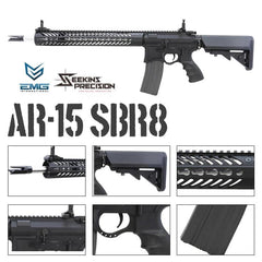 G&G/EMG Seekins Precision Licensed AR-15 SBR8 (G2 Gearbox)
