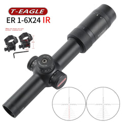 T-Eagle ER 1-6X24 Illuminated Short Dot Sight (Red / Green)