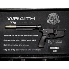 Wolverine Wraith CO2 Stock 33g Edition AEG (M4/V2)