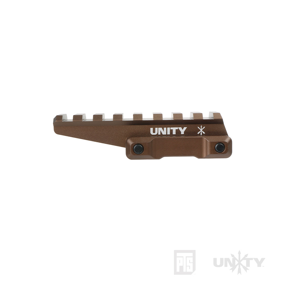 PTS UNITY TACTICAL - FAST OPTIC RISER (Black / Tan) – BlackBlitz Airsoft