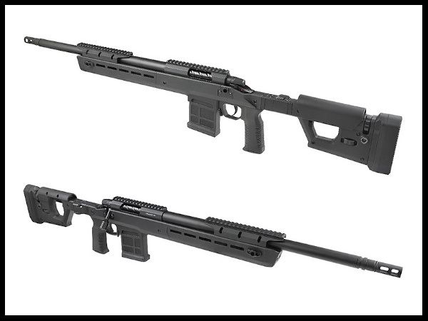 M66 Rifle Double Eagle M66 Spring Sniper Rifle (Black / Tan) – BlackBlitz Airsoft