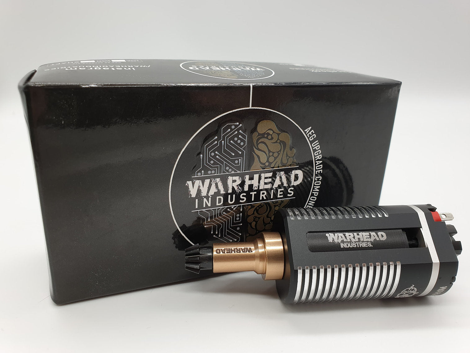 Warhead Industries Brushless CNC Black AEG Motor - Long Shaft 