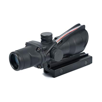 Real Acog Scope Precision Dynamics 4x32 ACOG Scope w/ real Fibre Optics – BlackBlitz ...