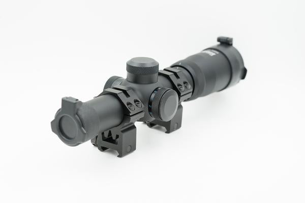 Precision Dynamics 1-4x24 Illuminated Scope w/ Cantilever Mount ...