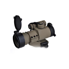 AIMO M2 Red Dot Sight with Cantilever Mount (Black / Tan)