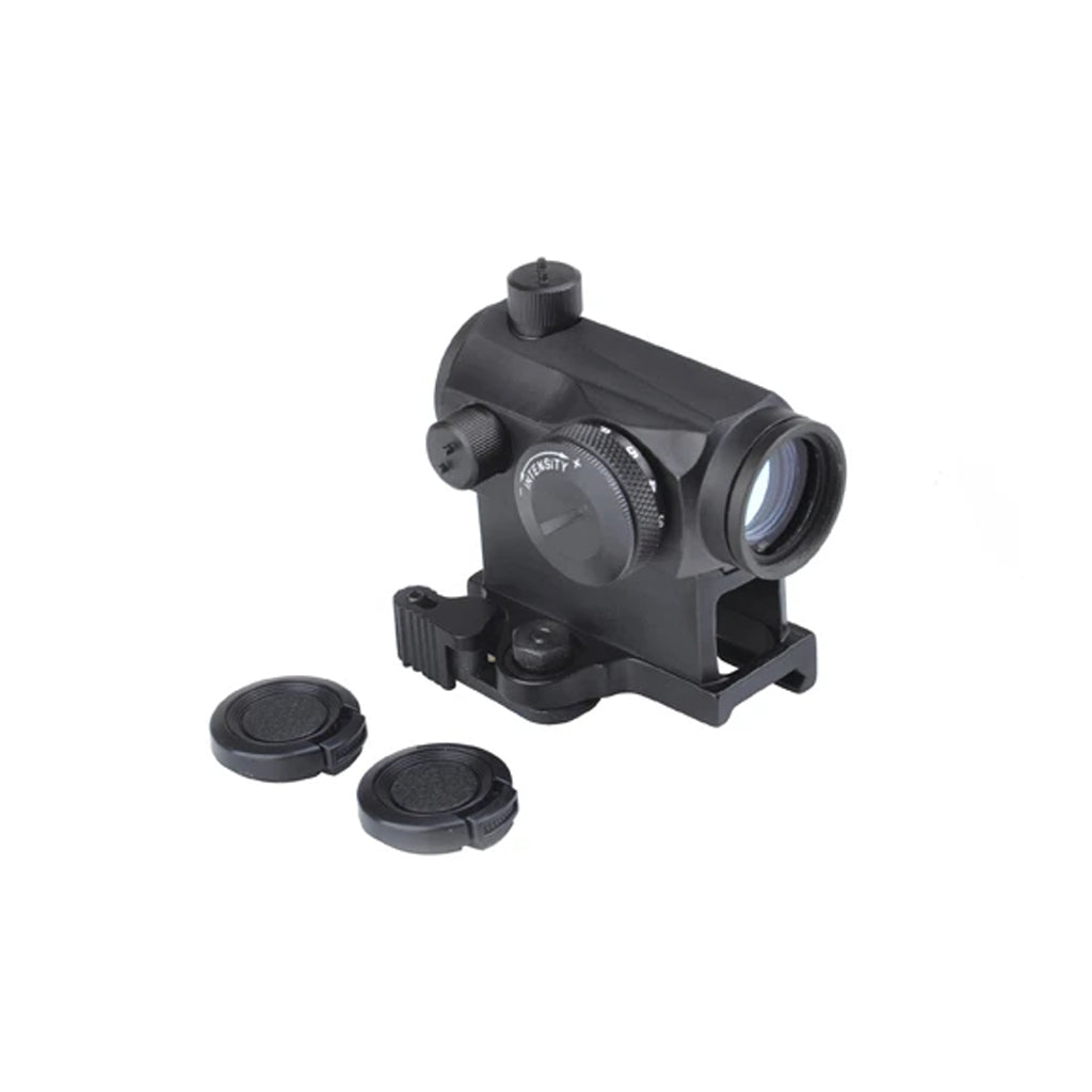 AIMO T1 Red Dot Sight with QD Mount (Black / Tan)