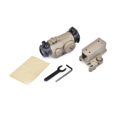 T02 Aimo AIMO T2 Reddot Sight (Black / Tan) – BlackBlitz Airsoft