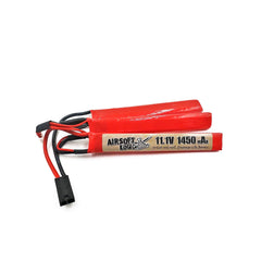 Airsoft Logic 11.1V 30-60c  1450 mah Lipo Battery (Triple Stick)