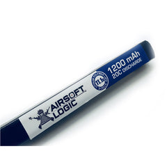 Airsoft Logic 11.1v 1200mah 20-40C Lipo Battery (AK Stick)
